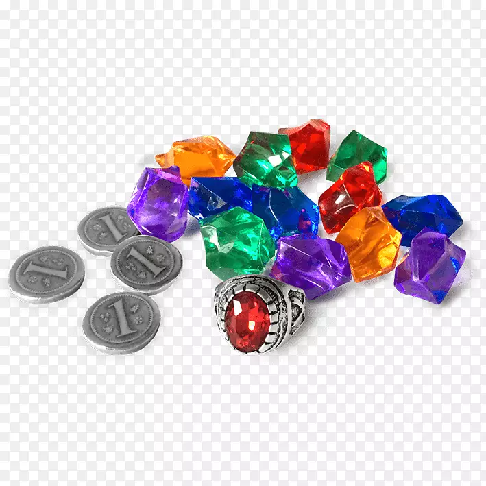 珠子板游戏塑料宝石-宝石