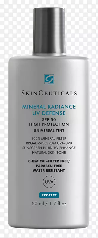 防晒霜护肤品SkinCue纯物理紫外线防护SPF 50护肤