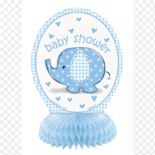 婴儿淋浴中心派对礼物大象派对