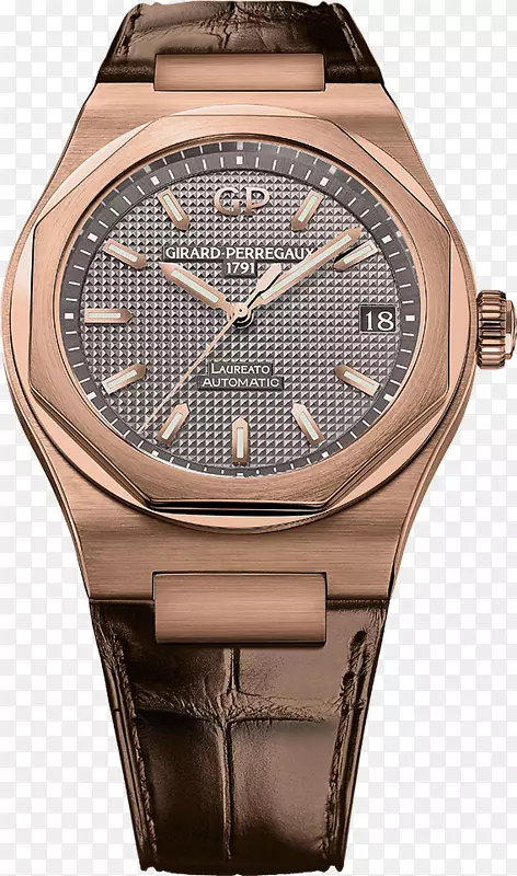 吉拉德-珀雷戈自动手表巡回表时钟-手表