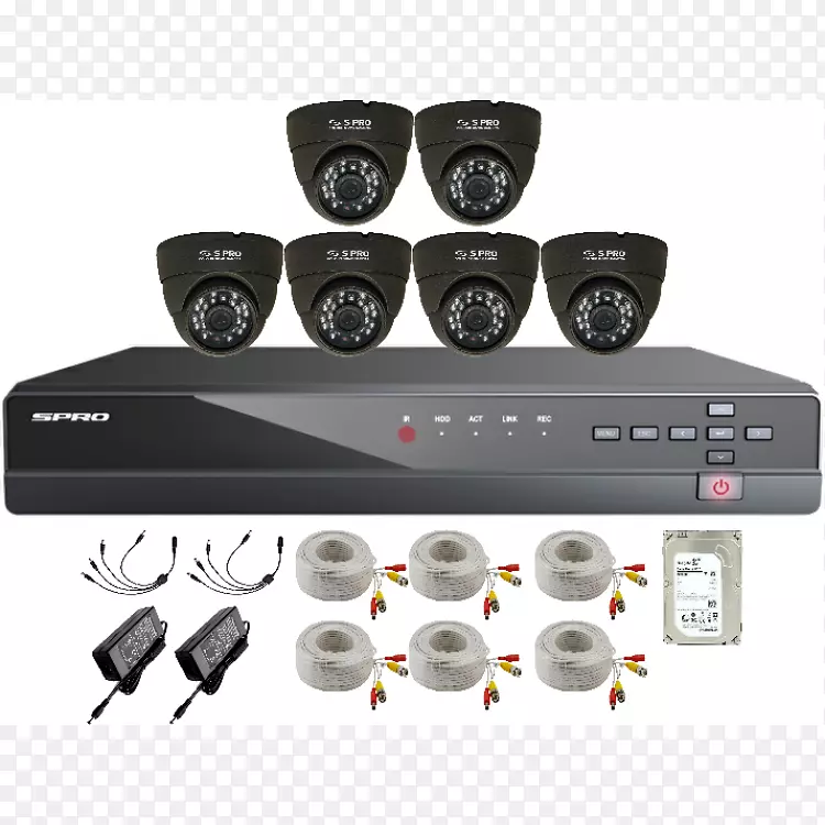 数字录像机闭路电视网络录像机模拟高清晰度cctv摄像机dvr工具包
