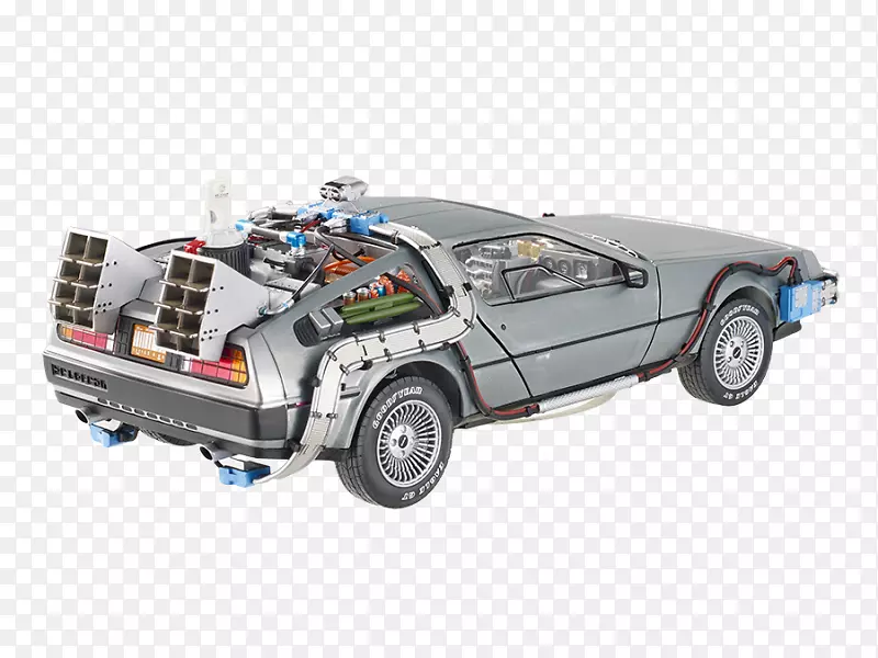 DMC-12车Marty McFly DeLorean时光机