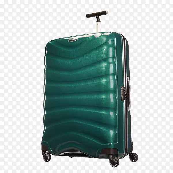Samsonite黑色标签行李箱旅行旋转行李箱