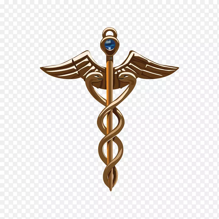古希腊爱马仕杖作为医学标志的象征