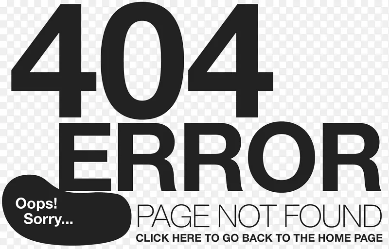 标志品牌产品设计字体-404错误