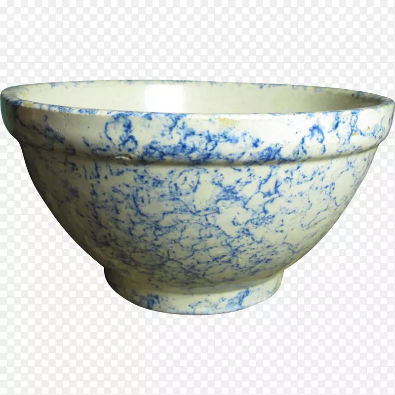 碗蓝白陶瓷餐具