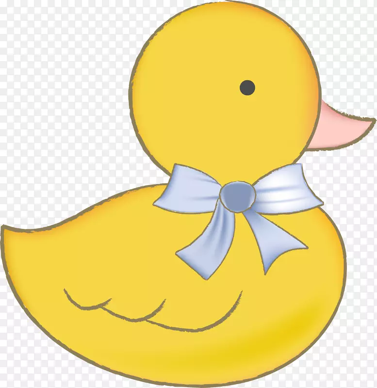 鸭夹艺术课程笑脸产品-鸭子