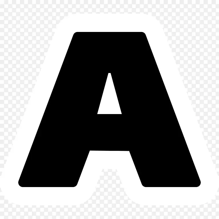 字体计算机图标排印字母图像粗体字母
