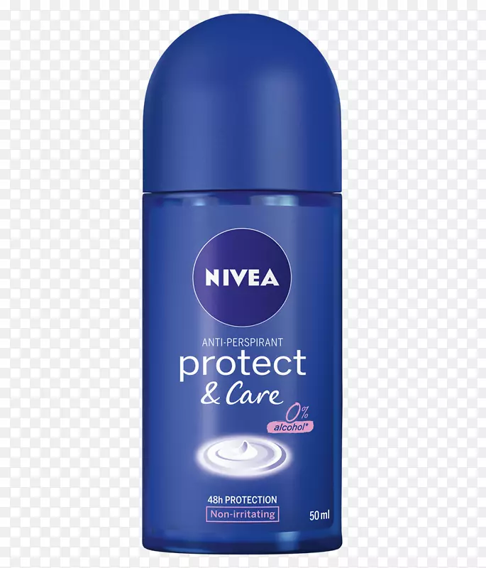 除臭剂洗剂尼维雅保护和护理100毫升.旅行尺寸女性止汗剂.瑕疵