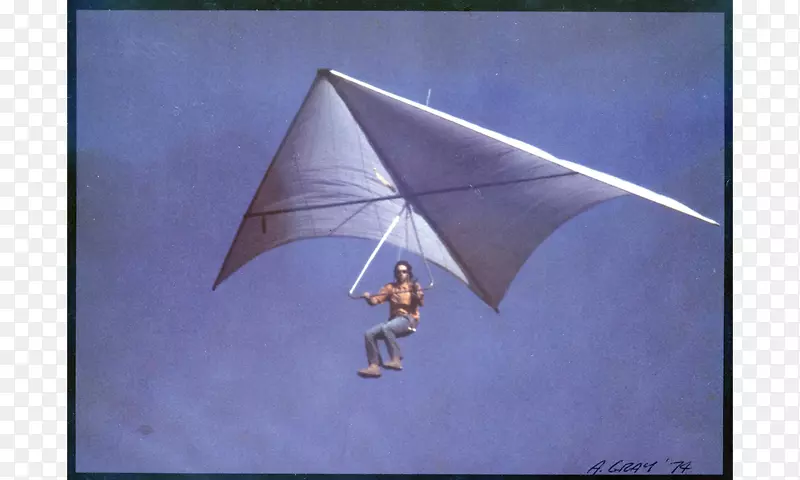 三角天空悬挂式滑翔机