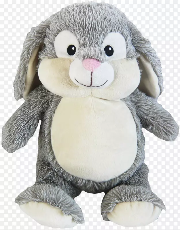 毛绒玩具和可爱玩具复活节兔子家用兔子刺绣-兔子