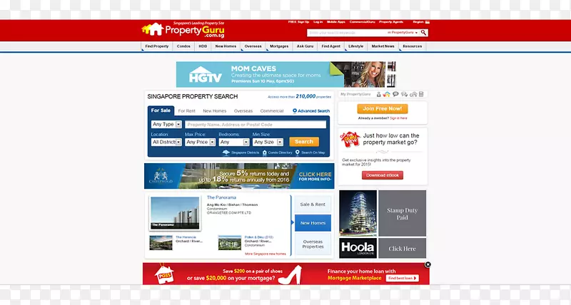 网页展示广告网上广告产品-房屋投资