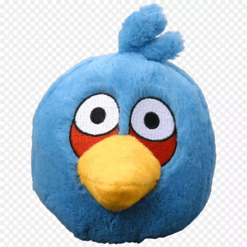 Amazon.com填充动物&可爱玩具毛绒愤怒的小鸟-玩具