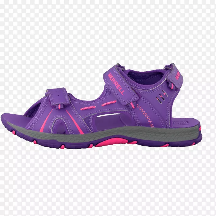 运动鞋，凉鞋，交叉训练，步行-紫色珊瑚