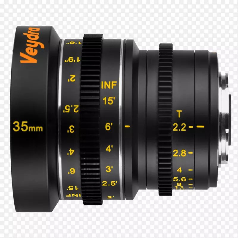 Vydra 19 mm t2.6微型质心透镜(索尼e-挂载，脚)微光系统Vydra 12 mm t2.2微型质镜(MFT挂载，脚)35 mm格式相机