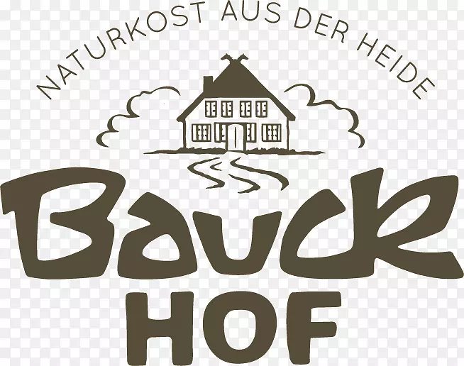 Bauck GmbH bauckhof徽标有机食品设计-冬季作业