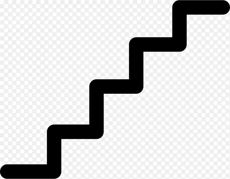 楼梯计算机图标剪辑艺术符号可伸缩图形.楼梯