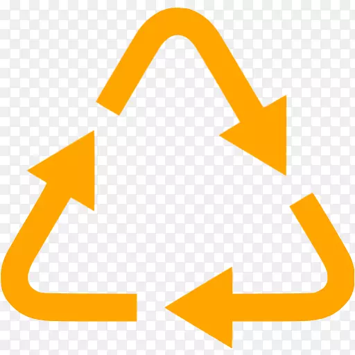废纸回收符号回收箱-回收站标志