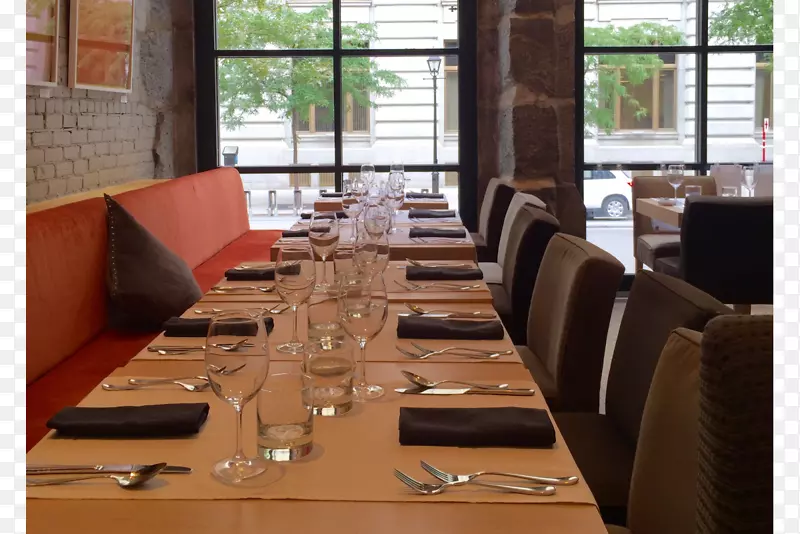 格拉齐拉餐厅意大利料理室内设计服务桌-就餐单页