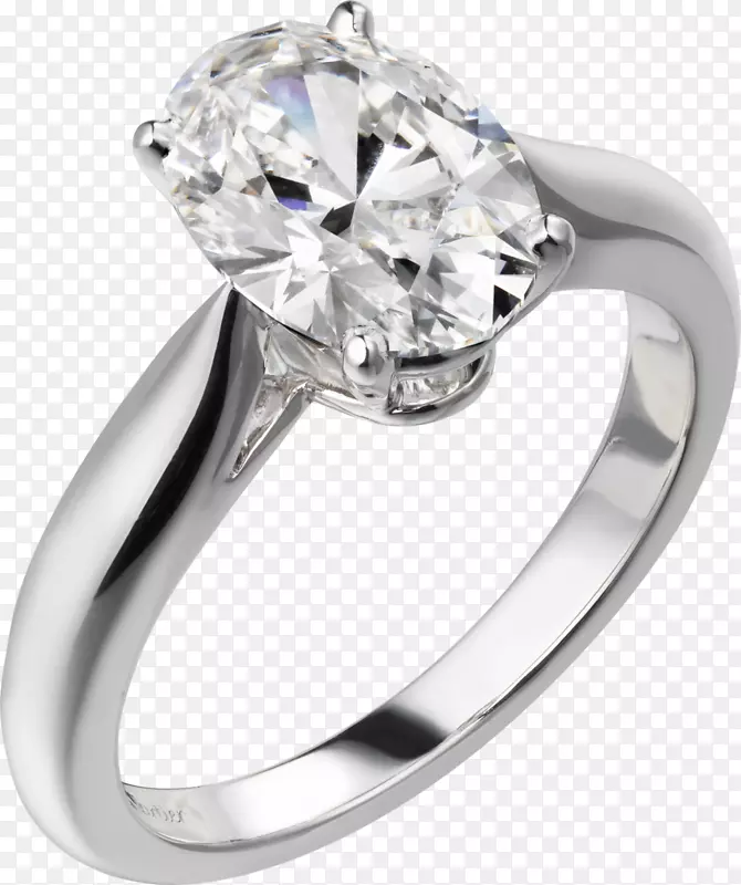 订婚戒指钻石卡地亚珠宝戒指