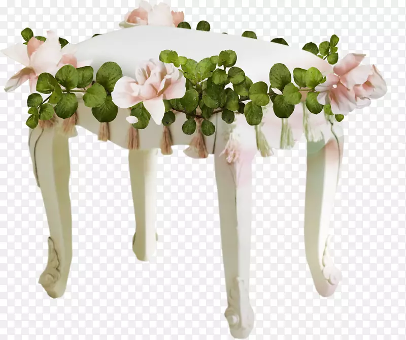 餐桌、躺椅、家具、花卉设计.桌子