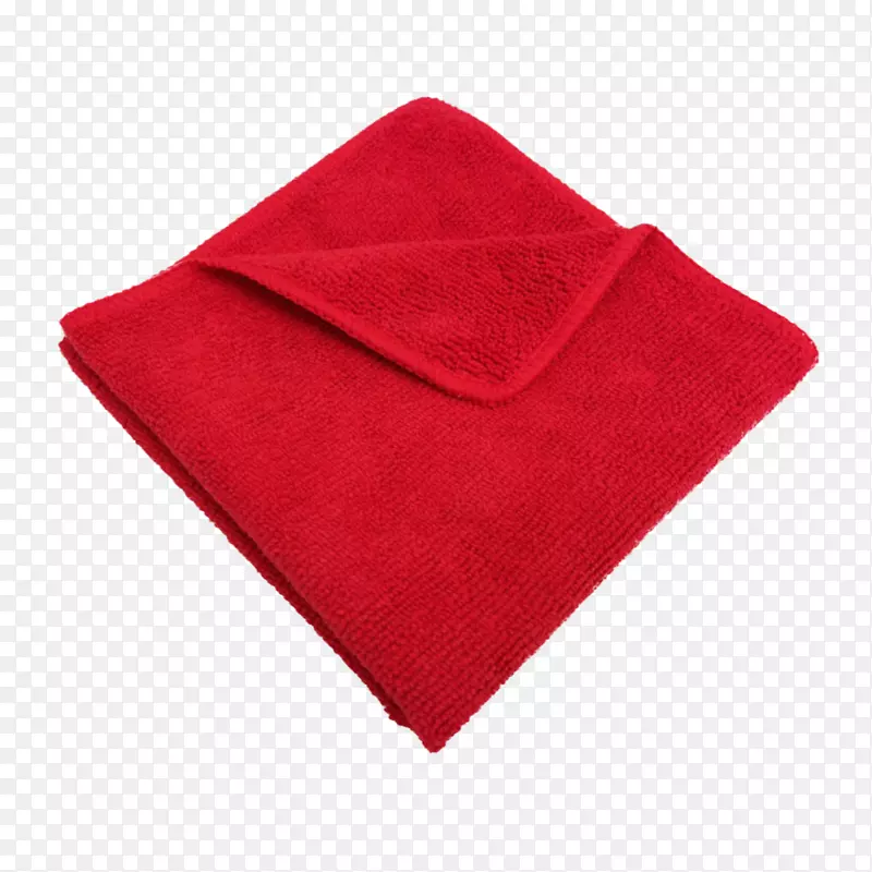 16英寸。X 16英寸红色超细纤维清洁毛巾16英寸。X 16英寸GB/T1497-1988红色超细纤维清洁毛巾纺织毛毯清洁布