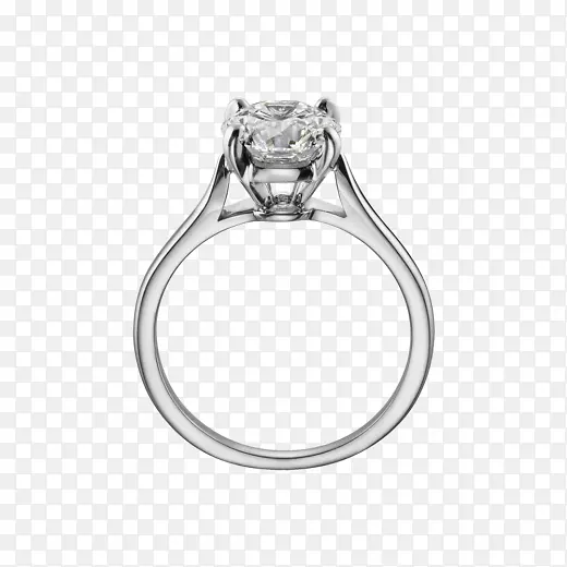订婚戒指钻石卡地亚戒指