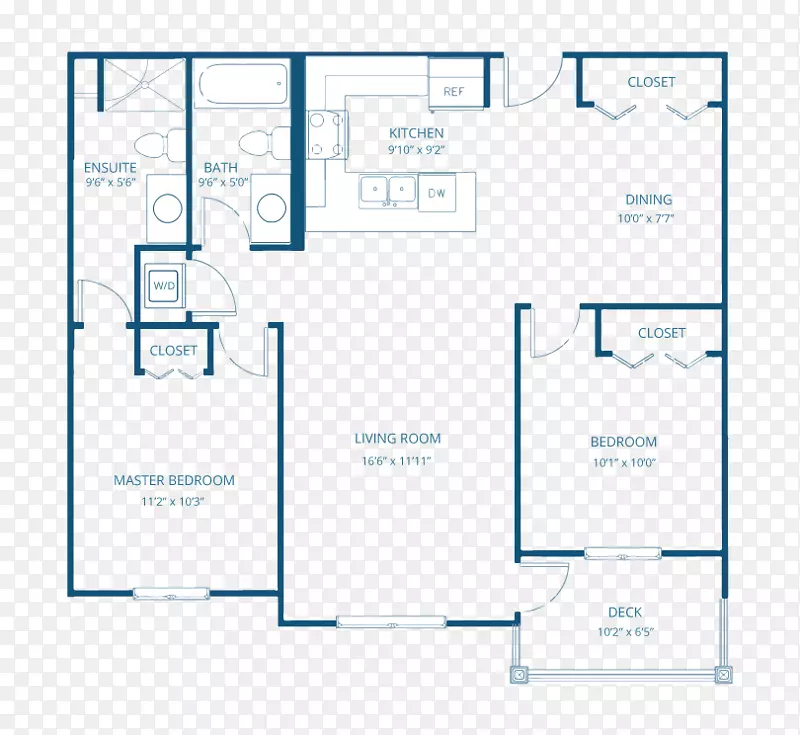 麦考尔落地共管公寓套房计划建筑渲染纸-2d平面图