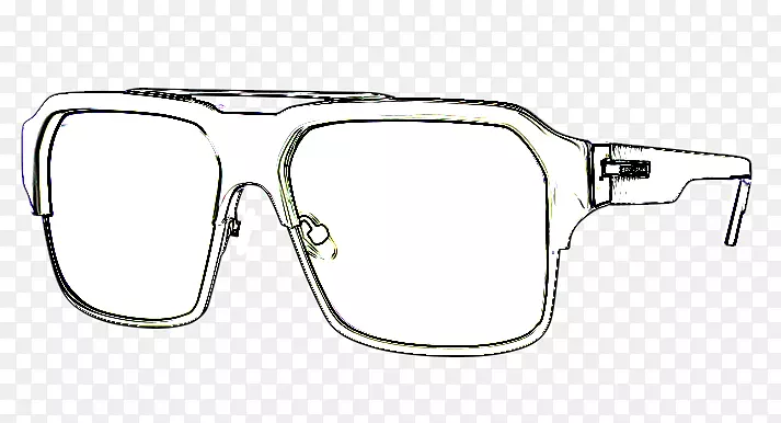护目镜太阳镜产品设计-卷发
