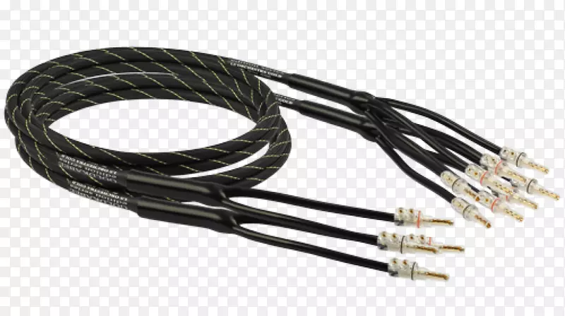 同轴电缆双接线双安培和三安培电缆扬声器电线.金
