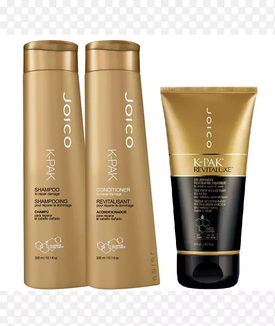 Joico k-pak护发素Joico k-pak用于干性头发和受损头发的强力水润器Joico水分恢复治疗香膏Joico保湿洗发水-头发