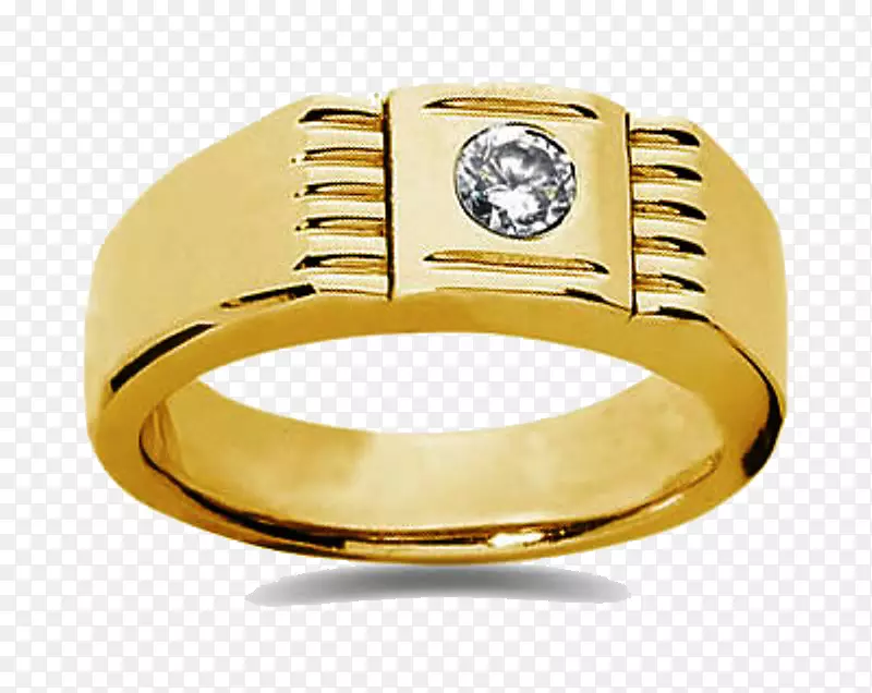 结婚戒指金饰宝石戒指