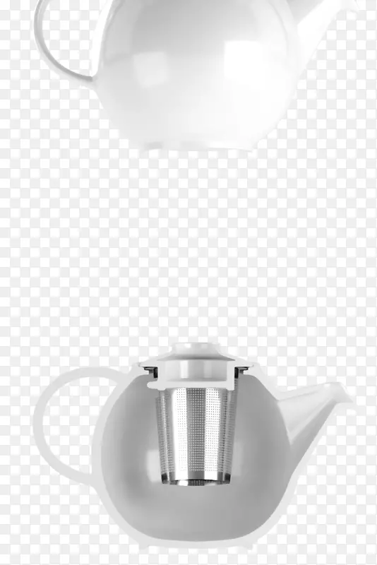 水壶产品设计茶壶田纳西银骨