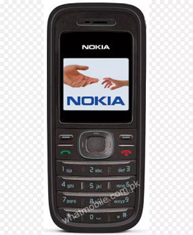 特色手机诺基亚1208-黑色-解锁-gsm诺基亚1208免费手机-黑色諾基亞-诺基亚手机