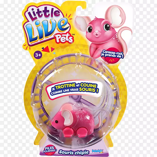 小活宠物lil‘s1老鼠花式老鼠-老鼠
