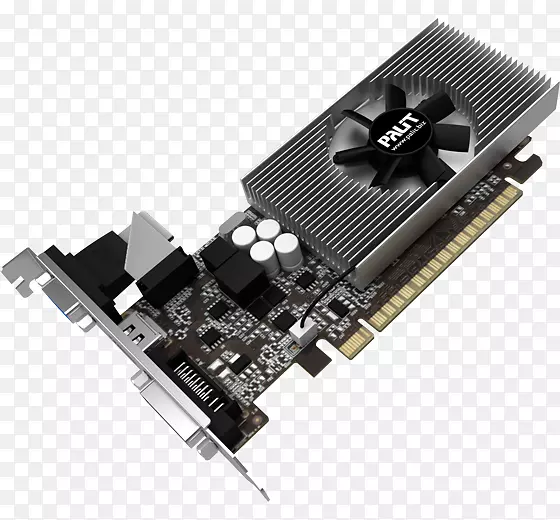 显卡和视频适配器GeForce DDR 3 SDRAM 128位Palit计算机
