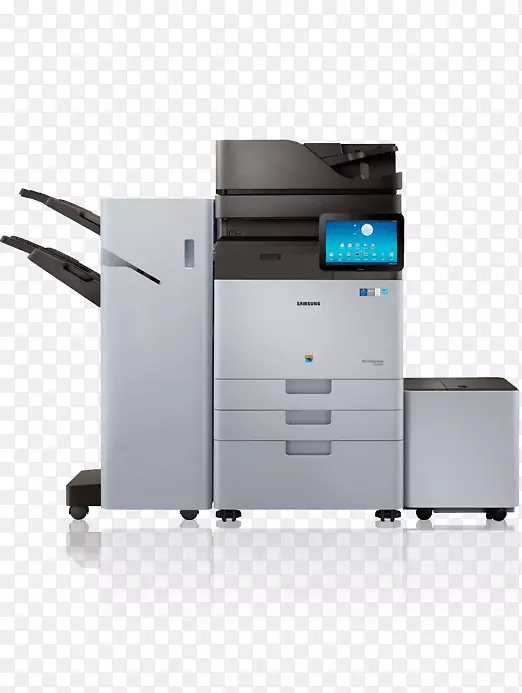 三星多功能打印机x7500lx彩色激光多功能打印机印刷惠普公司。三星Multixpress sl-x4300lx-标识大楼
