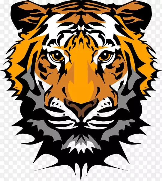 图形剪贴画插图-徽标Macan Persija