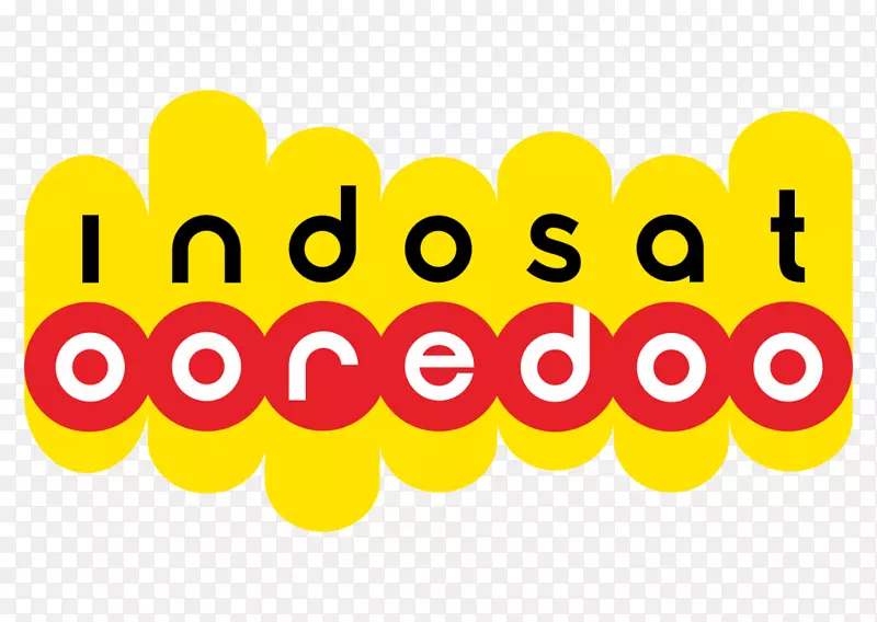 LOGO Indosat网络剪贴画Ooredoo-徽标Telkomsel