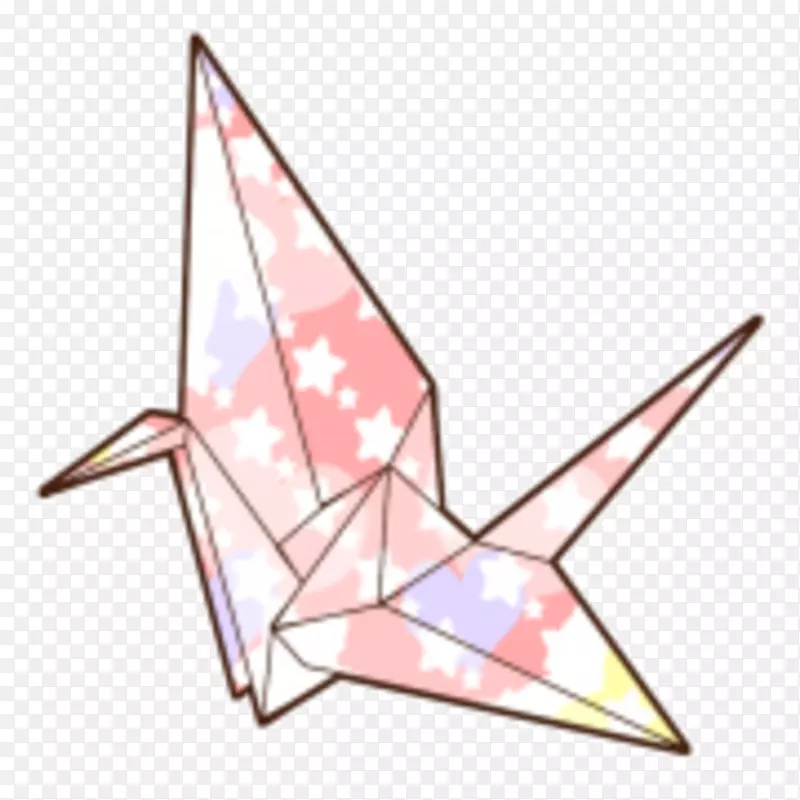 鹤夹艺术折纸
