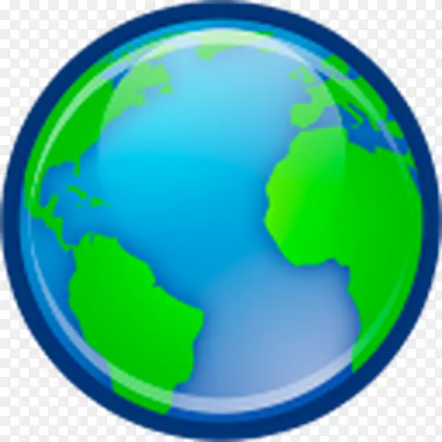 计算机图标地球png图片地球