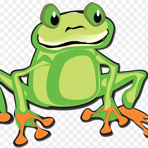 青蛙着色书蟾蜍画青蛙