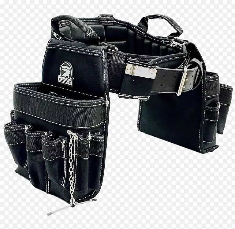 贸易齿轮电工组合带和袋子夹背b 240电工的组合与亲舒适的背部支撑工具带