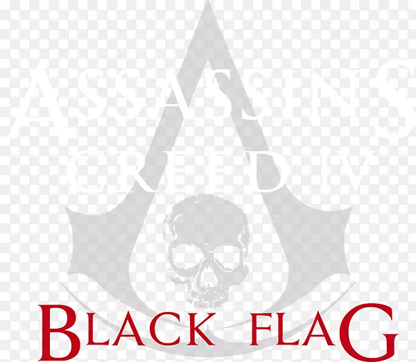 品牌标志字体产品设计顶级掠夺者刺客信条黑色旗帜