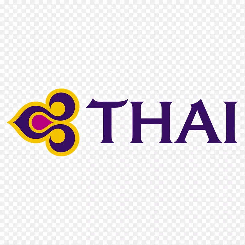泰国航空公司，瑞荣航空公司，曼谷-印度航空公司标志