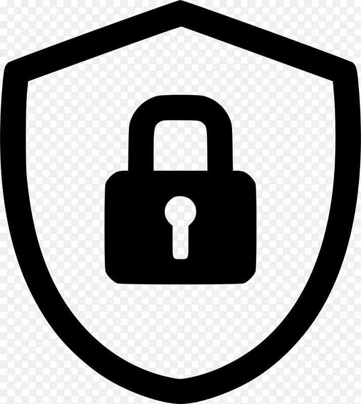 电脑图标安全公司剪贴画保安锁按钮