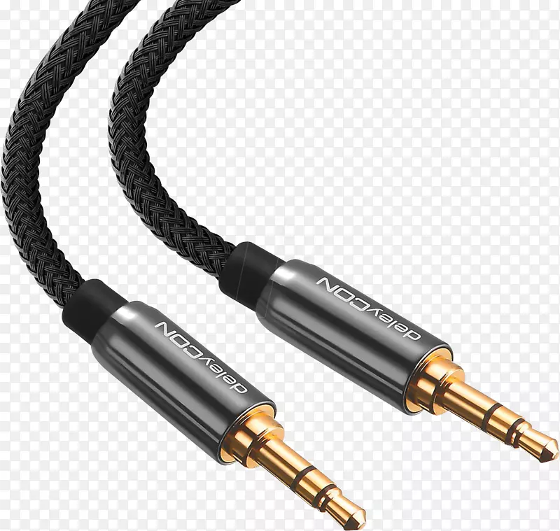 RCA连接器电话连接器电缆辅助Eingang带状电缆立体声同轴电缆