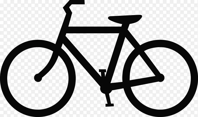 剪贴画自行车开放部分图自行车