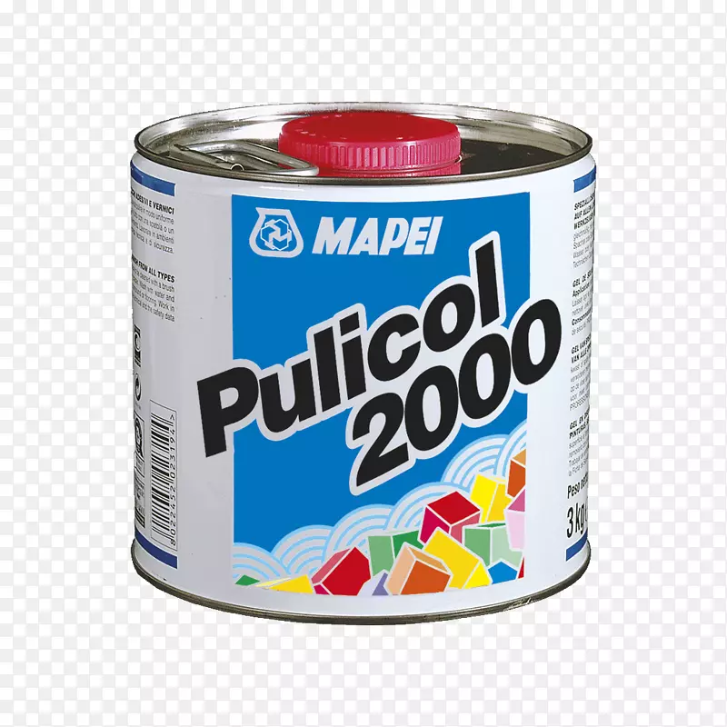用于去除粘合剂和涂料的Mapei Pulicol 2000凝胶.化学反应中的马皮角氧清洁剂750毫升喷雾瓶溶剂.木马里亚诺桶
