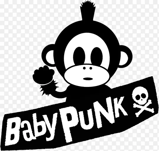 婴儿标志朋克摇滚儿童朋克小子-婴儿商店